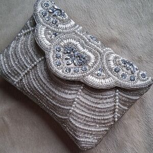 Charming Charlie Beaded Crossbody